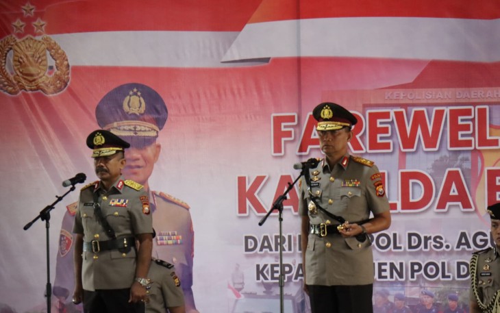 Upacara Farewel Parade