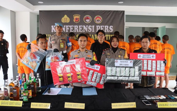  Polres Bogor Berhasil Ungkap 18 Tindak Pidana Penyalahgunaan dan Peredaran Gelap Narkotika