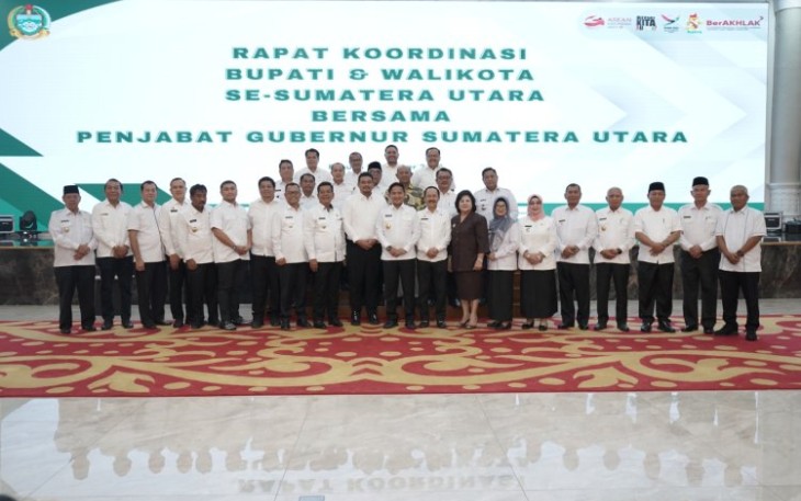 Bupati Asahan Hadir Rapat Koordinasi Bupati/Walikota se-Sumatera Utara