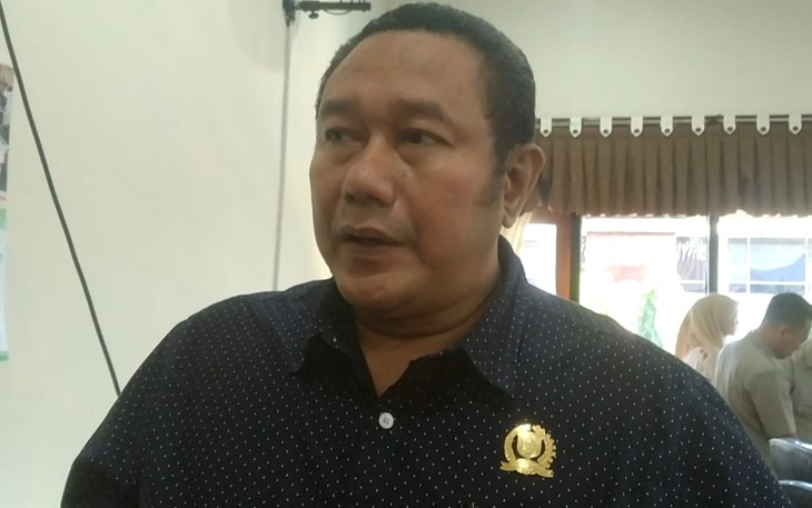 Ketua Komisi II DPRD Kabupaten Trenggalek, Mugianto, saat di konfirmasi setelah rapat kerja bersama OPD mitra kerja, di ruang Banmus, DPRD Kabupaten Trenggalek, Jum'at (28/7/2023).