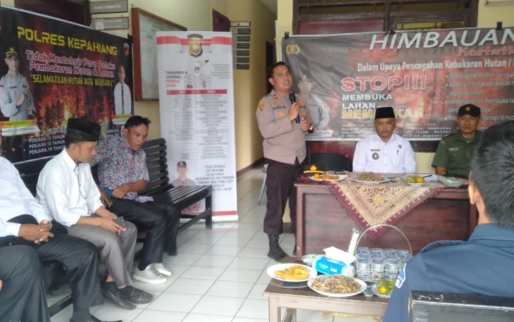 Polsek Tebat Karai Gelar Rakor Lintas Sektoral