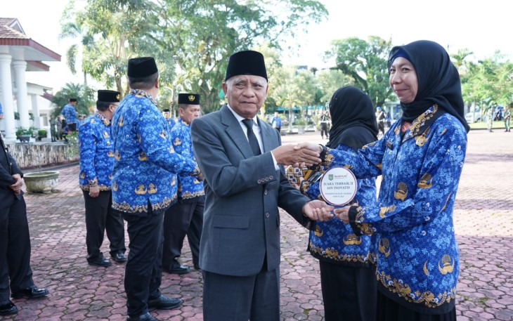 Bupati Asahan Pimpin Upacara Hari Bela Negara Ke-75