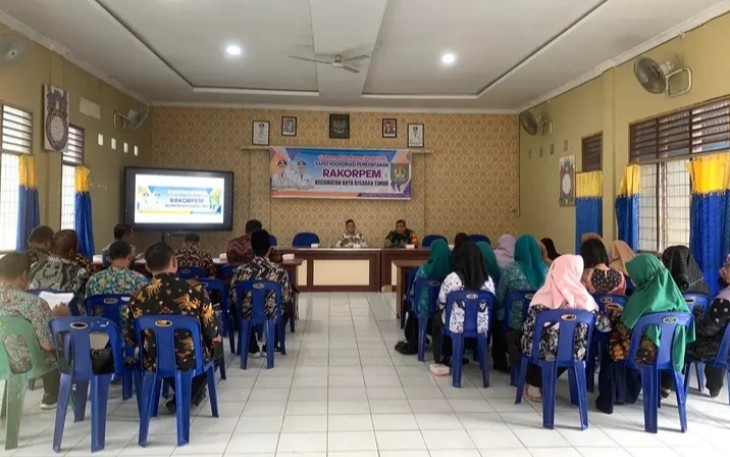 Pemerintah Kecamatan Kota Kisaran Timur Laksanakan Rapat Koordinasi Pemerintahan (RAKORPEM) Bulan Desember Tahun 2023