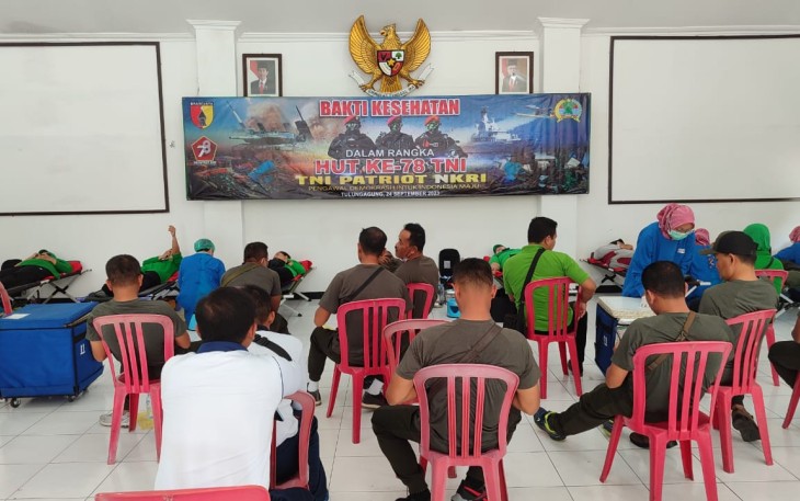 Kodim Tulungagung Gelar Bakti Kesehatan