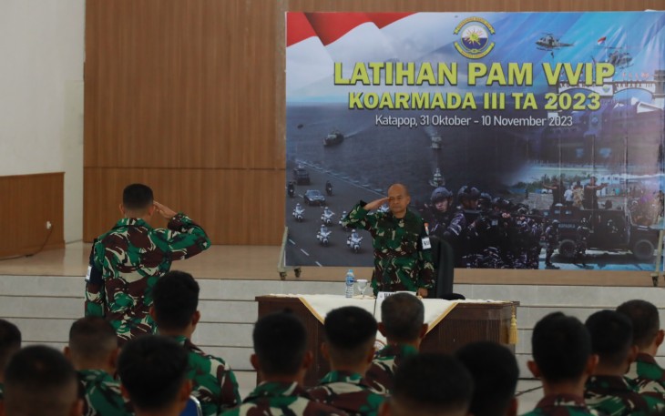 , Koarmada III Gelar Latihan Pengamanan VVIP 