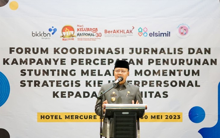 Gubernur Bengkulu Rohidin Mersyah       