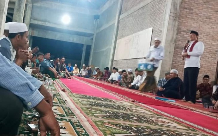 Wabup Sabar AS saat Safari Ramadhan di Mesjid Al Azhar Kauman Selatan