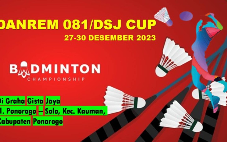 Danrem 081/DSJ Cup Siap Digelar di Ponorogo