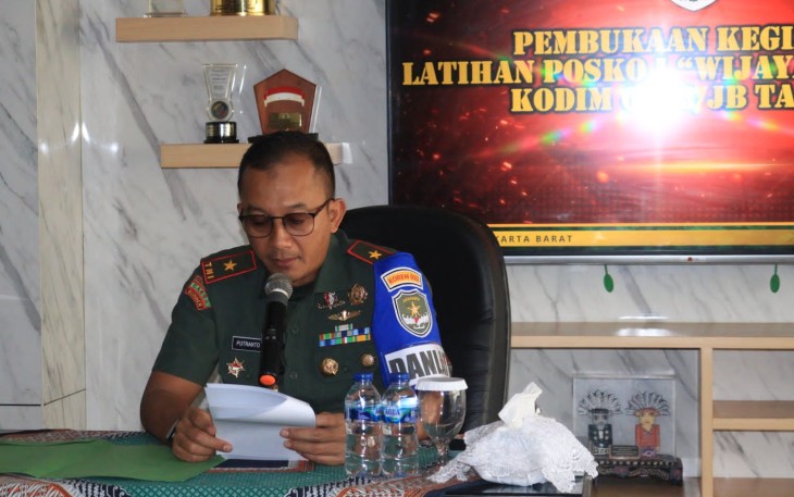 Danrem 052/Wkr Brigjen TNI Putranto Gatot SH S.Sos M.M