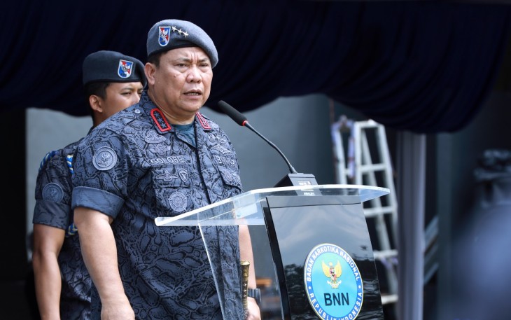 Kepala Badan Narkotika Nasional Republik Indonesia Komjen Pol Prof. Dr. Petrus R. Golose