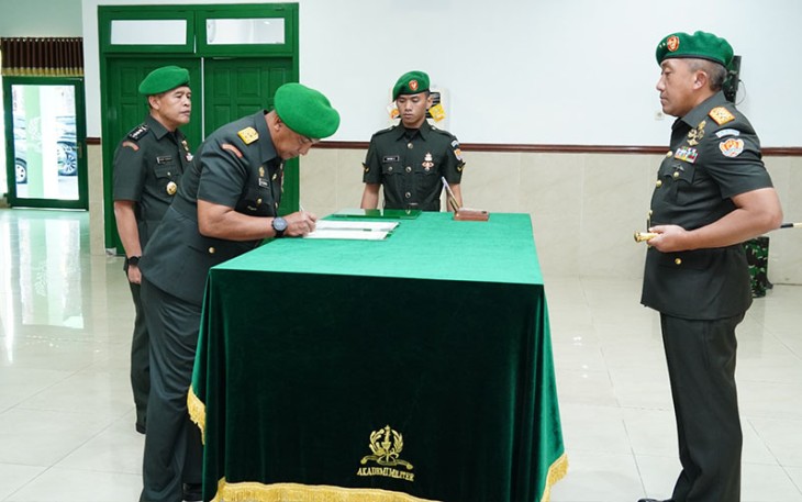 Sertijab Widyaiswara Bidang Teknik Akmil 