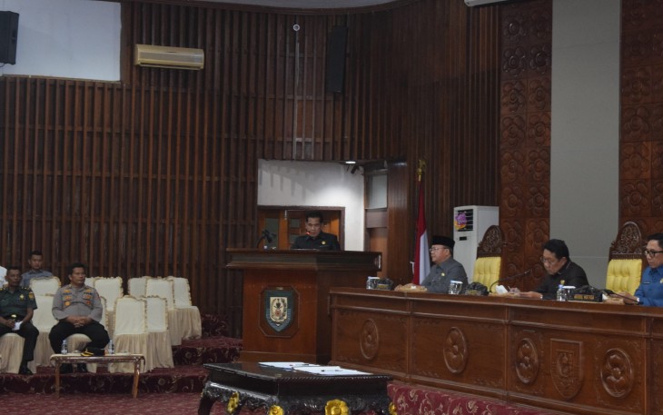 Paripurna DPRD Provinsi Bengkulu    