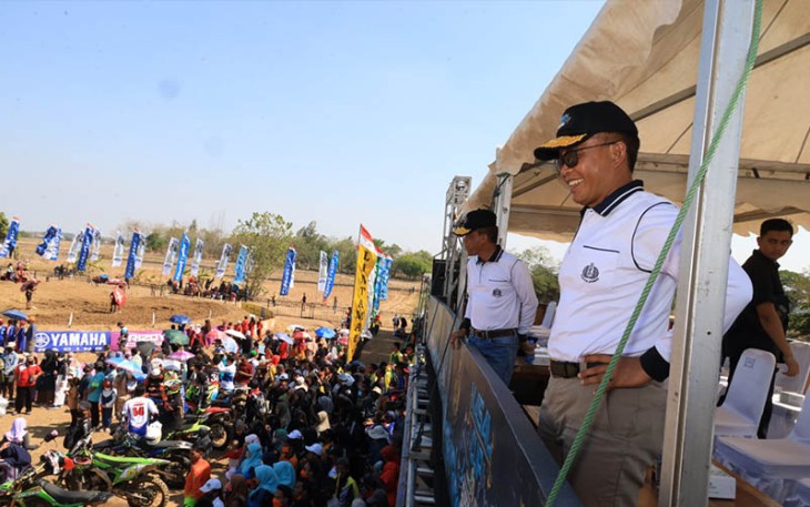 Dankodiklatal Hadiri Kejurnas Grasstrack Motocross Supertrack Championship Kasal Cup Seri 4 Tahun 2023
