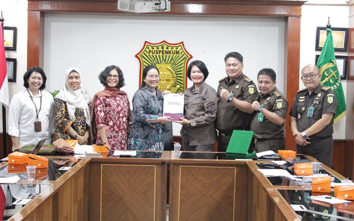 Audiensi antara Pusat Penerangan Hukum dengan Komisi Nasional (Komnas) Perempuan