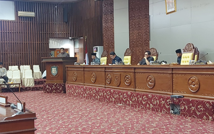 Paripurna DPRD Provinsi Bengkulu   