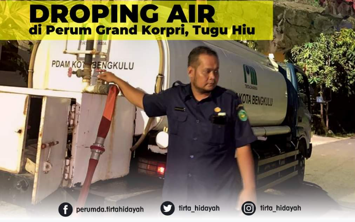 Perumda Tirta Hidayah Sediakan Mobil Tangki Gratis 
