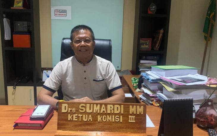 Anggota DPRD Provinsi Bengkulu Sumardi    