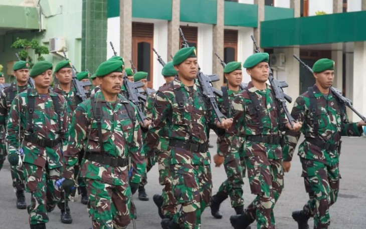Upacara bendera prajurit Korem 081/DSJ 