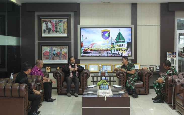 Silaturahmi Pengurus PGIW Kalbar kepada Pangdam XII/Tpr