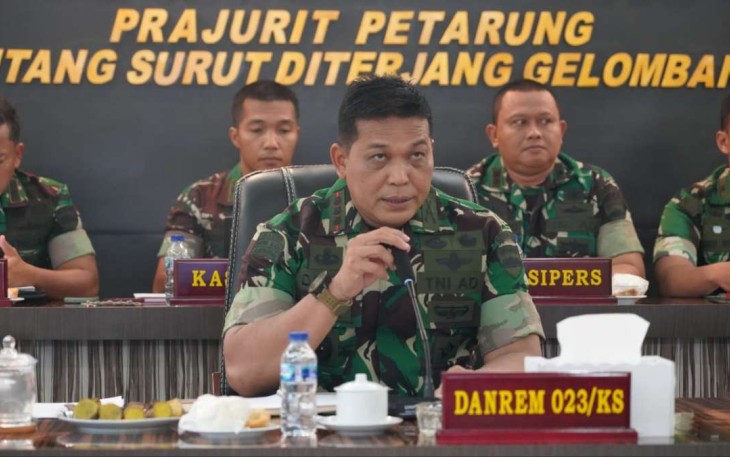 Danrem 023 KS Kolonel Inf Dodi Triwinarto 