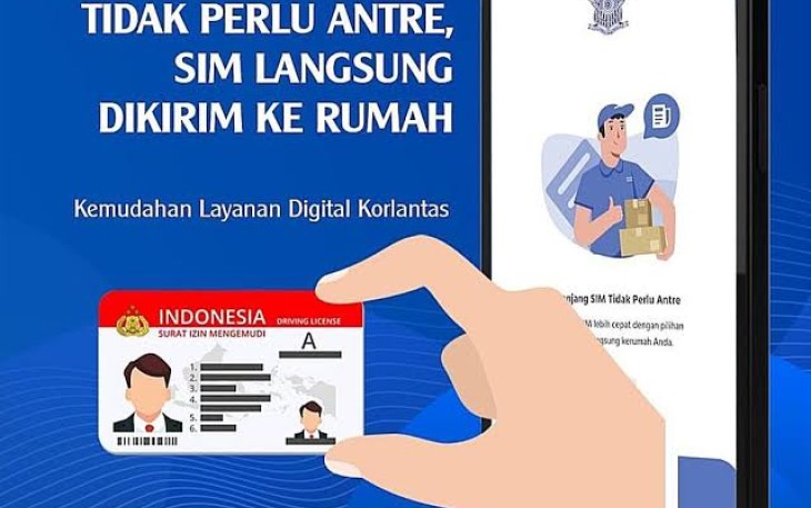 Perpanjang SIM Online di Polda Banten