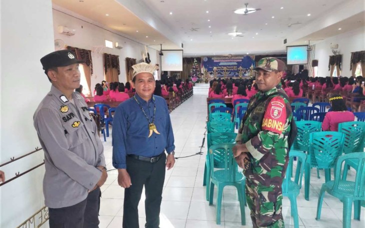 Amankan ibadah umat kristiani di wilayah binaan