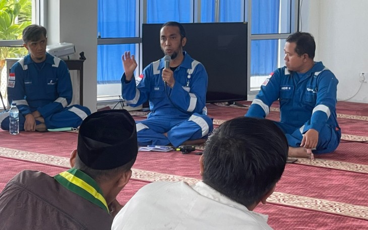 Medco E&P saat Terima Kunjungan DPRK dan Pemkab Aceh Timur di Lokasi CPP