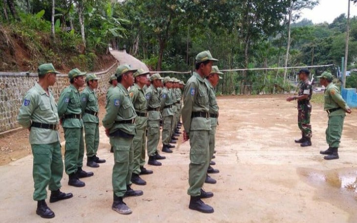 Latihan PBB Satlinmas 