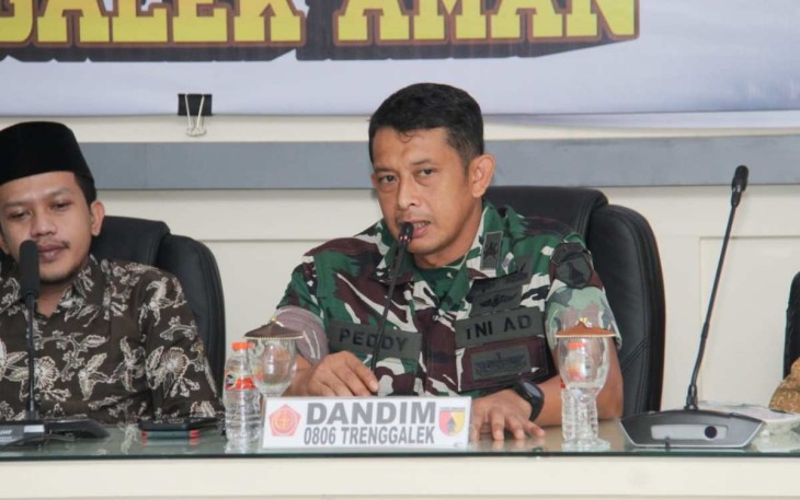 Dandim 0806/Trenggalek Letkol Kav Peddy Adi Prasetyo 