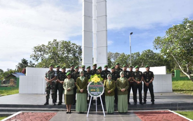 HUT Penerangan TNI AD Ke-72 Kodam XVIII Kasuari 