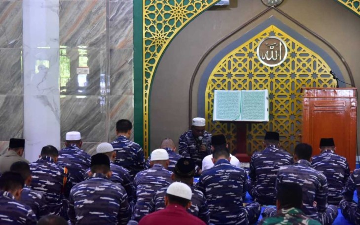 Doa Bersama prajurit Koarmada III Sorong