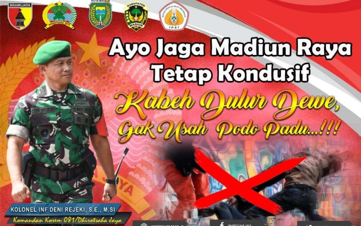 Ayo Jaga Madiun Raya Tetap Kondusif