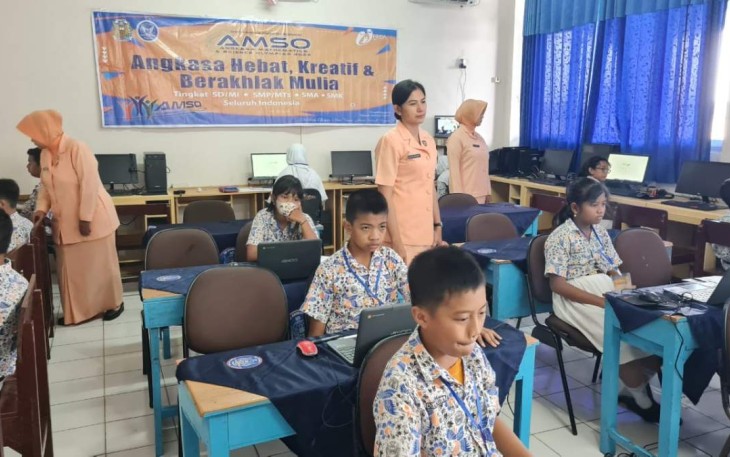 Siswa SD Angkasa Lanud Muljono 