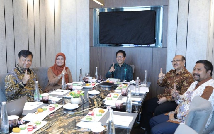 Menteri Desa, PDTT Abdul Halim Memberikan Kuliah Umum selepas Acara Focus Group Discussion (FGD) kepada Mahasiswa Rekognisi Pembelajaran Lampau (RPL) Desa,  Secara Virtual. Kamis, 19 Januari 2023
