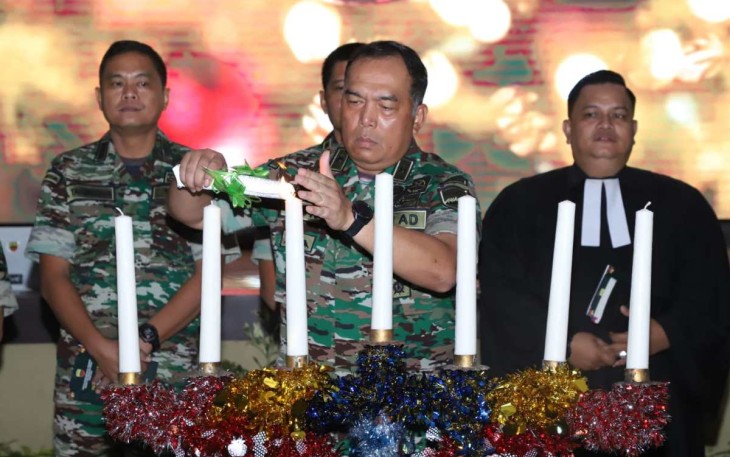 Perayaan Natal Prajurit Kodam I/BB, Jum'at (20/1)
