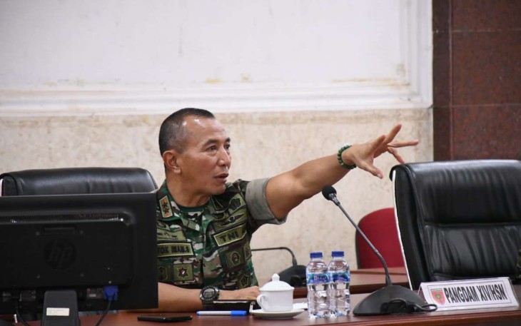 Pangdam Hasanuddin Mayjen TNI Dr. Totok Imam Santoso
