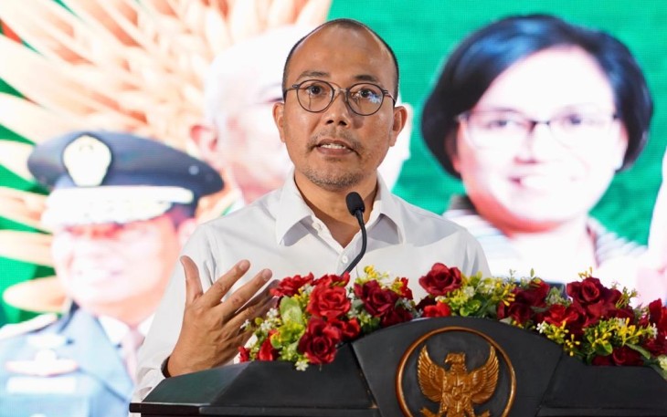 M Riza Damanik saat memberikan paparan di Kabupaten Malang