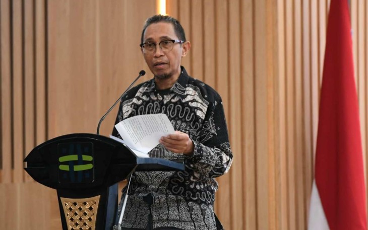 Luhur Pradjarto saat Memberikan pemaparan di Jakarta 