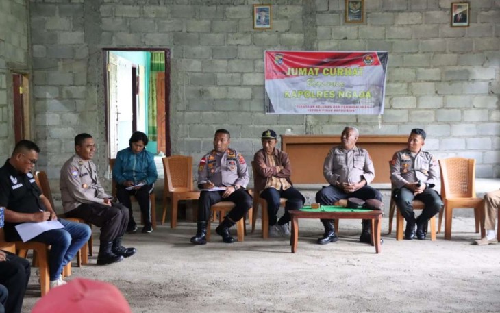 Jum'at Curhat Polres Ngada