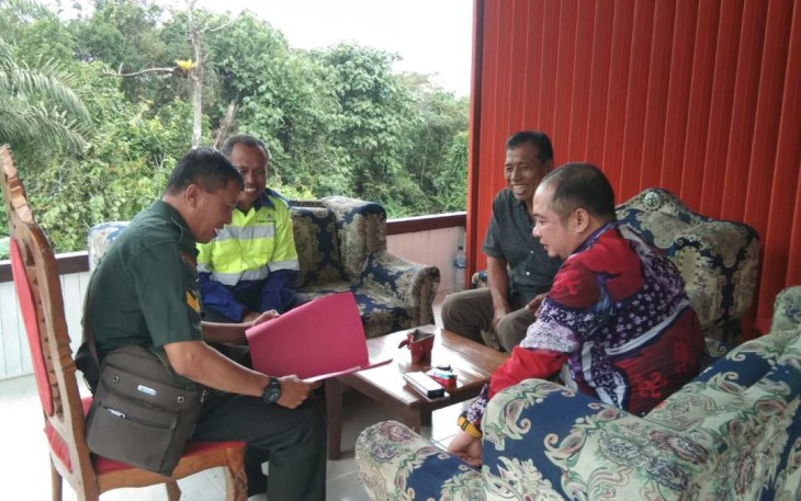 Komsos bersama warga binaan 