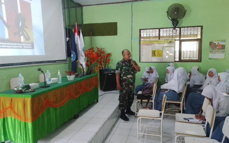 Materi wasbang siswa wilayah binaan 
