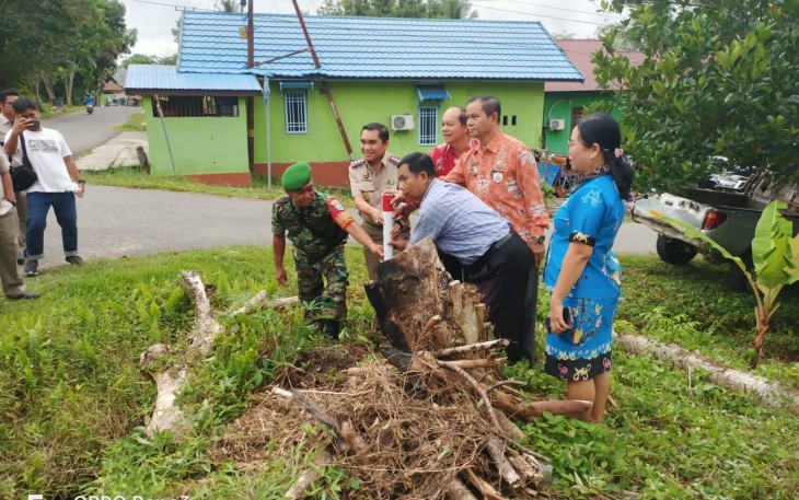 Babinsa Koramil Kurun saat Hadiri Pecanangan Gemapatas 