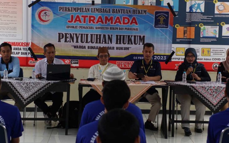 Penyuluhan hukum di Lapas Cilegon 