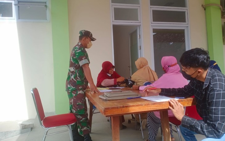 Monitoring kegiatan di wilayah desa binaan 