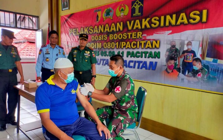 Vaksinasi Covid-19 Kodim 0801/Pacitan 