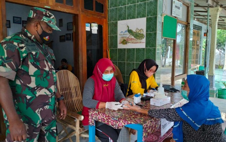 Posyandu Lansia di wilayah desa binaan 