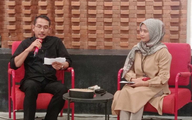 Kakanim Kediri saat Gelar Ngontes di Okui Cafe
