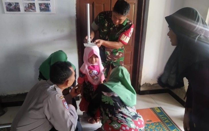 Posyandu balita wilayah desa binaan 