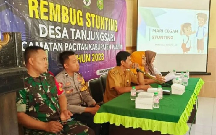 Rembuk Stunting di wilayah desa binaan 