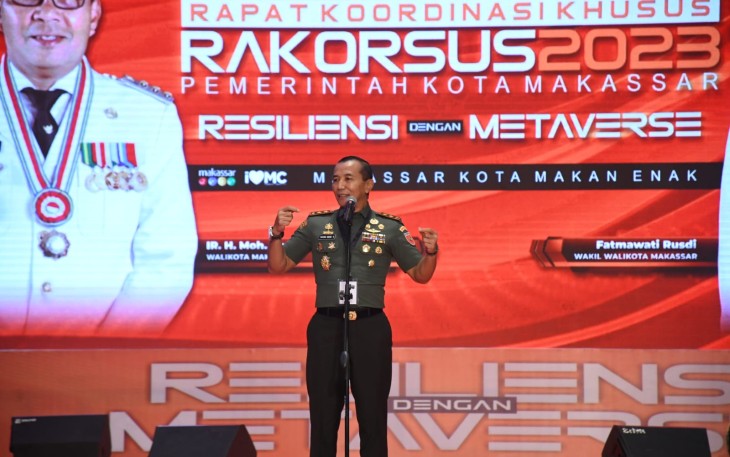 Pangdam XIV Hasanuddin Mayjen TNI Dr Totok Imam Santoso 